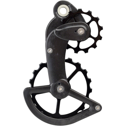 CeramicSpeed OSPW Pulley Wheel System for Campagnolo Derailleurs - Alloy Pulley, Carbon Cage, Black