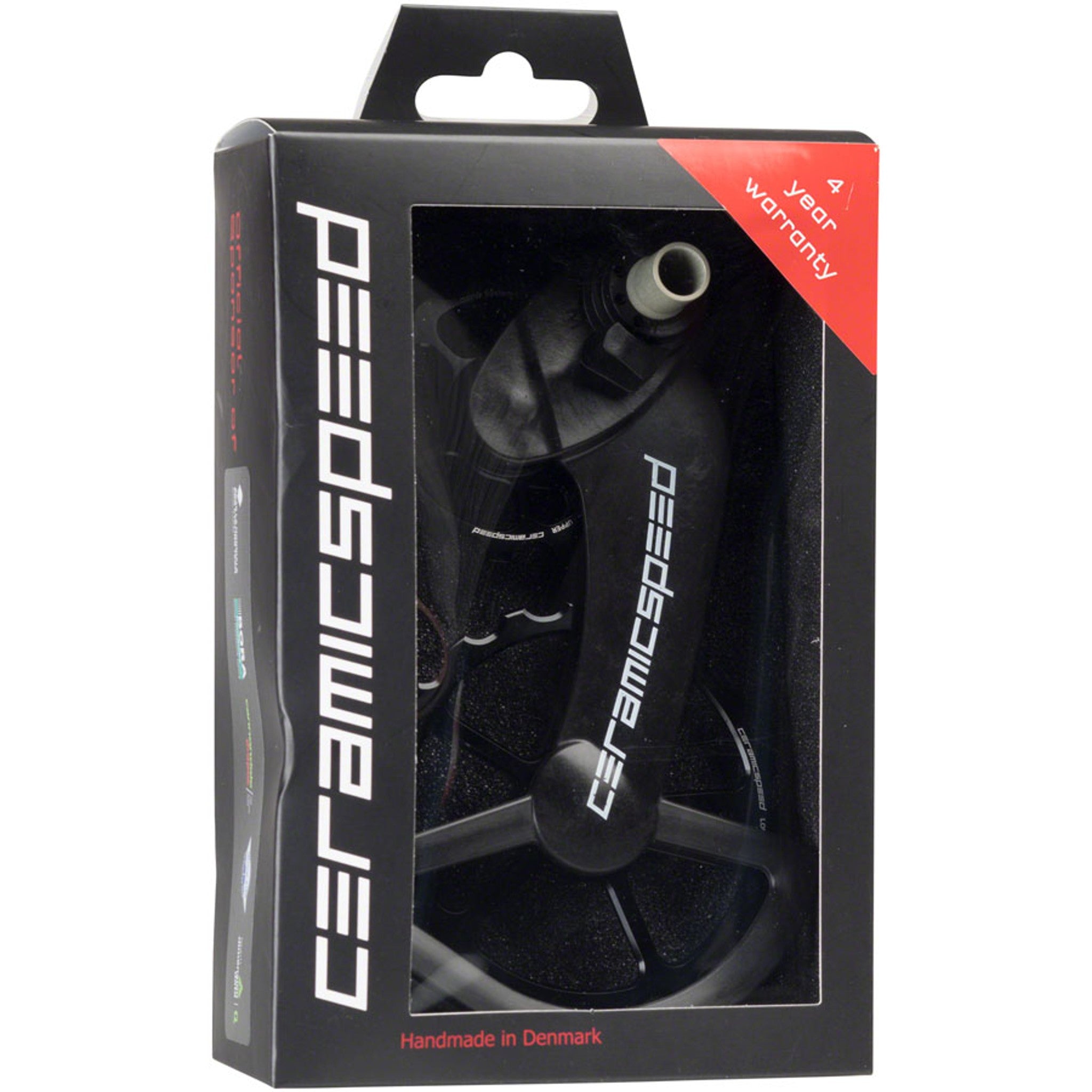 CeramicSpeed OSPW Pulley Wheel System for Campagnolo Derailleurs - Alloy Pulley, Carbon Cage, Black