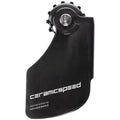 CeramicSpeed OSPW Pulley Wheel Aero System for Shimano 9100/9150 and 8000 SS/8050 SS - Coated Races, Alloy Pulley, Carbon Cage, Black