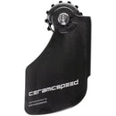 CeramicSpeed OSPW Pulley Wheel Aero System for Shimano 9200/9250 and 8100/8150 - Coated Races, Alloy Pulley, Carbon Cage, Black