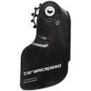 OSPW Pulley Wheel Aero System for SRAM Red AXS/Force AXS - Coated Races, Alloy Pulley, Carbon Cage, Black