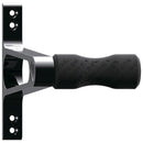 CNC Wheel Bike Storage Hook - Alloy, Black