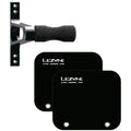 CNC Wheel Bike Storage Hook - Alloy, Black