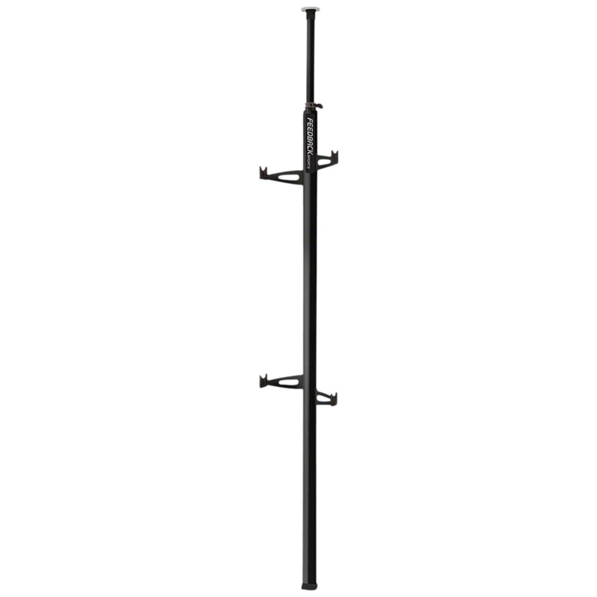 Velo Column Display Stand - 2-Bike, Tension Pole, Black