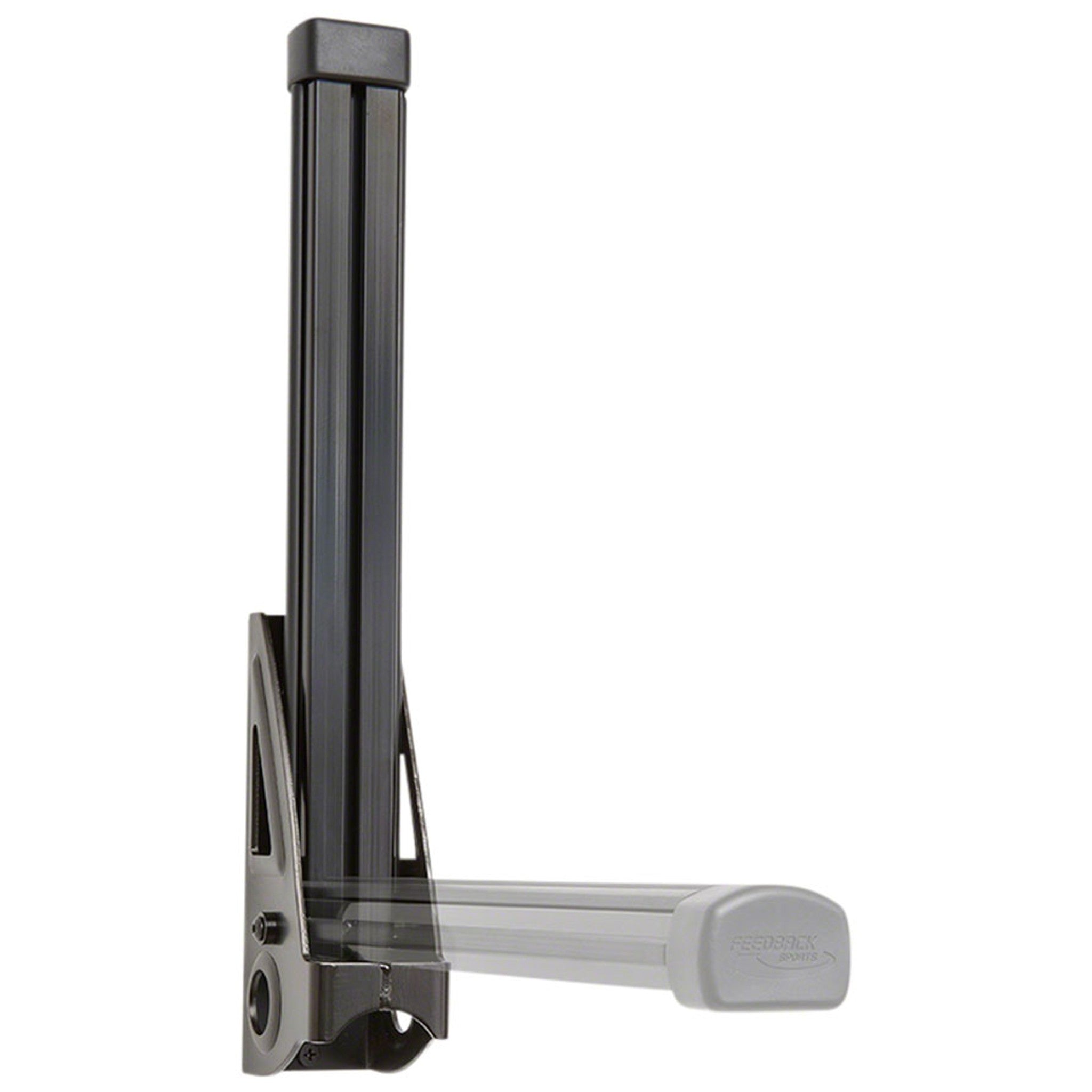 Wall Post Display Stand - 1-Bike, Wall Mounted, Folding, Black