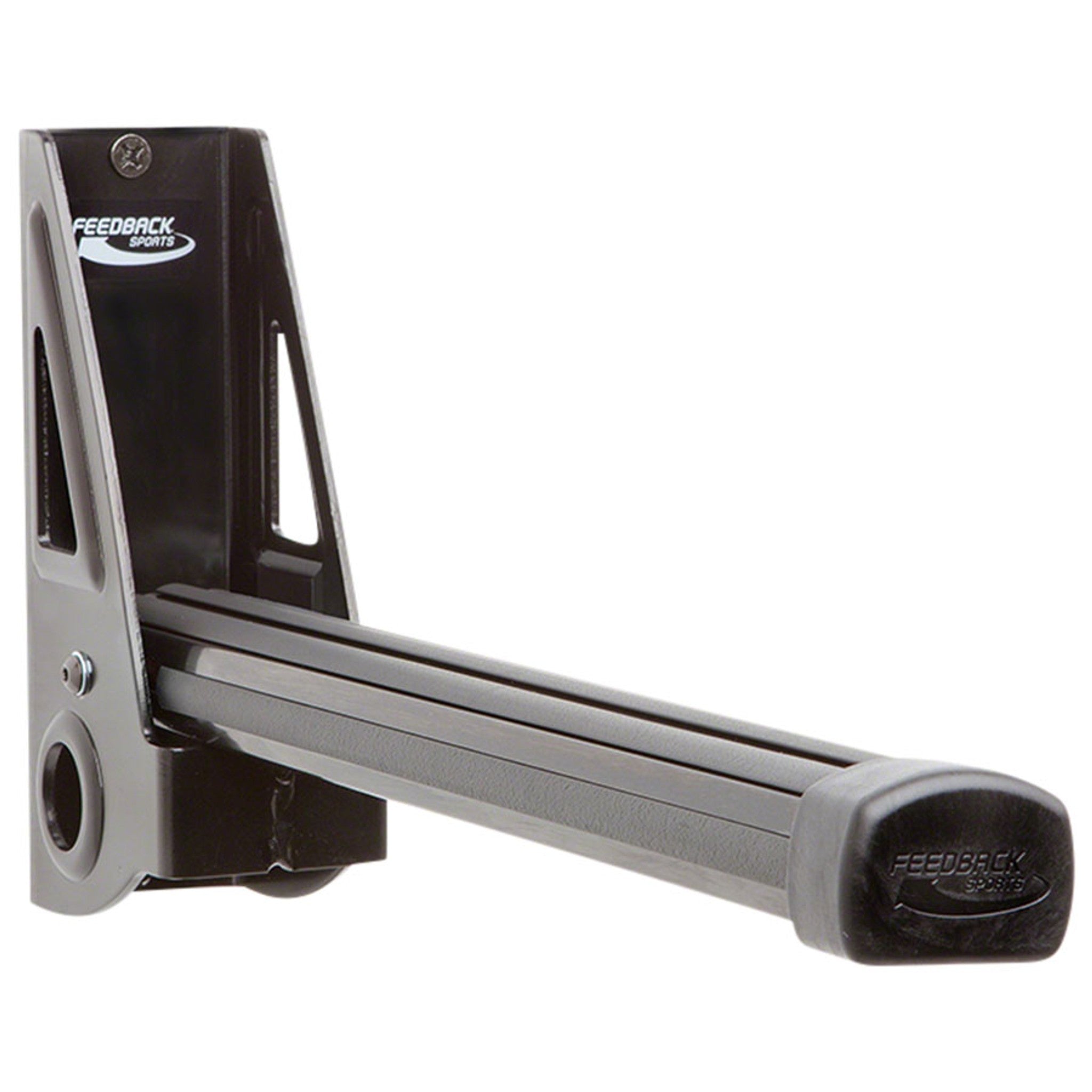 Wall Post Display Stand - 1-Bike, Wall Mounted, Folding, Black