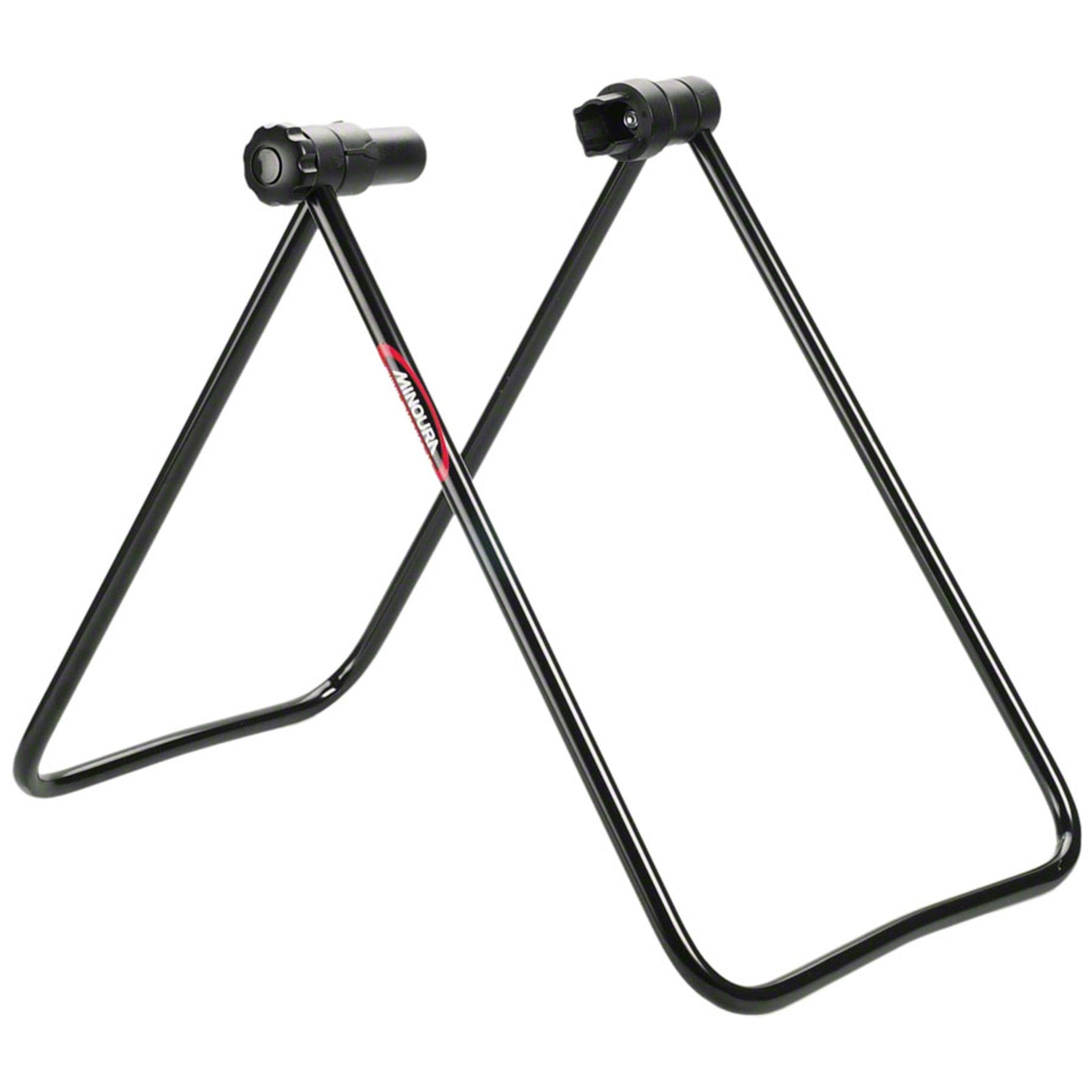 Minoura DS-30 Folding Rear Hub Bike Stand: Black
