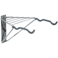 Delta Two Bike Wall Mount Rack with Shelf: Holds Two Bikes
