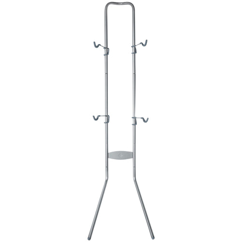 Delta Two Bike Gravity Stand: Holds Two Bikes
