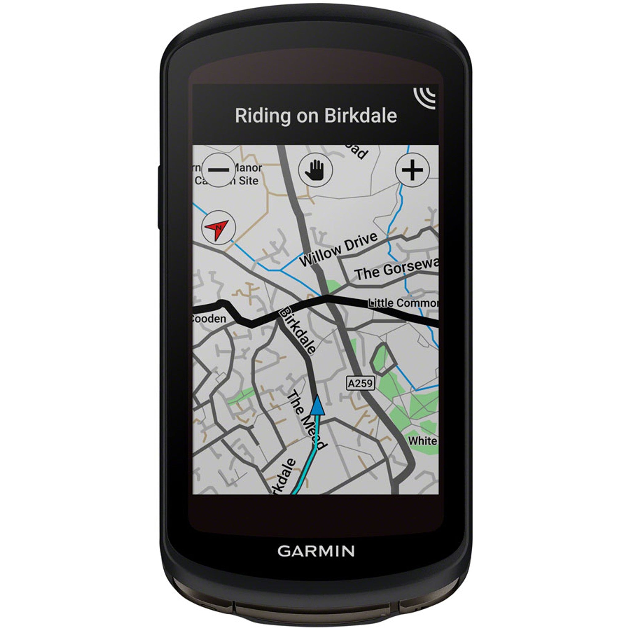 Garmin Edge 1040 Solar Bike Computer - GPS, Wireless, Black