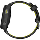 Forerunner 265S GPS Smartwatch - 42mm, Black Bezel and Case, Black/Amp Yellow Silicone Band