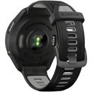 Garmin Forerunner 965 GPS Smartwatch - 47mm, Carbon Gray DLC Titanium Bezel, Black Case and Black/Powder Gray Silicone Band