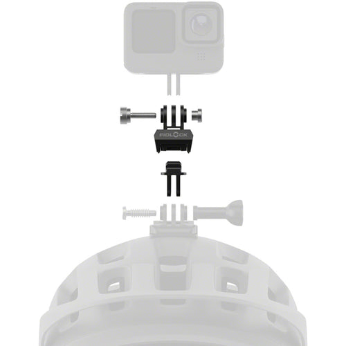 Pinclip Action Cam Mount Set - Black