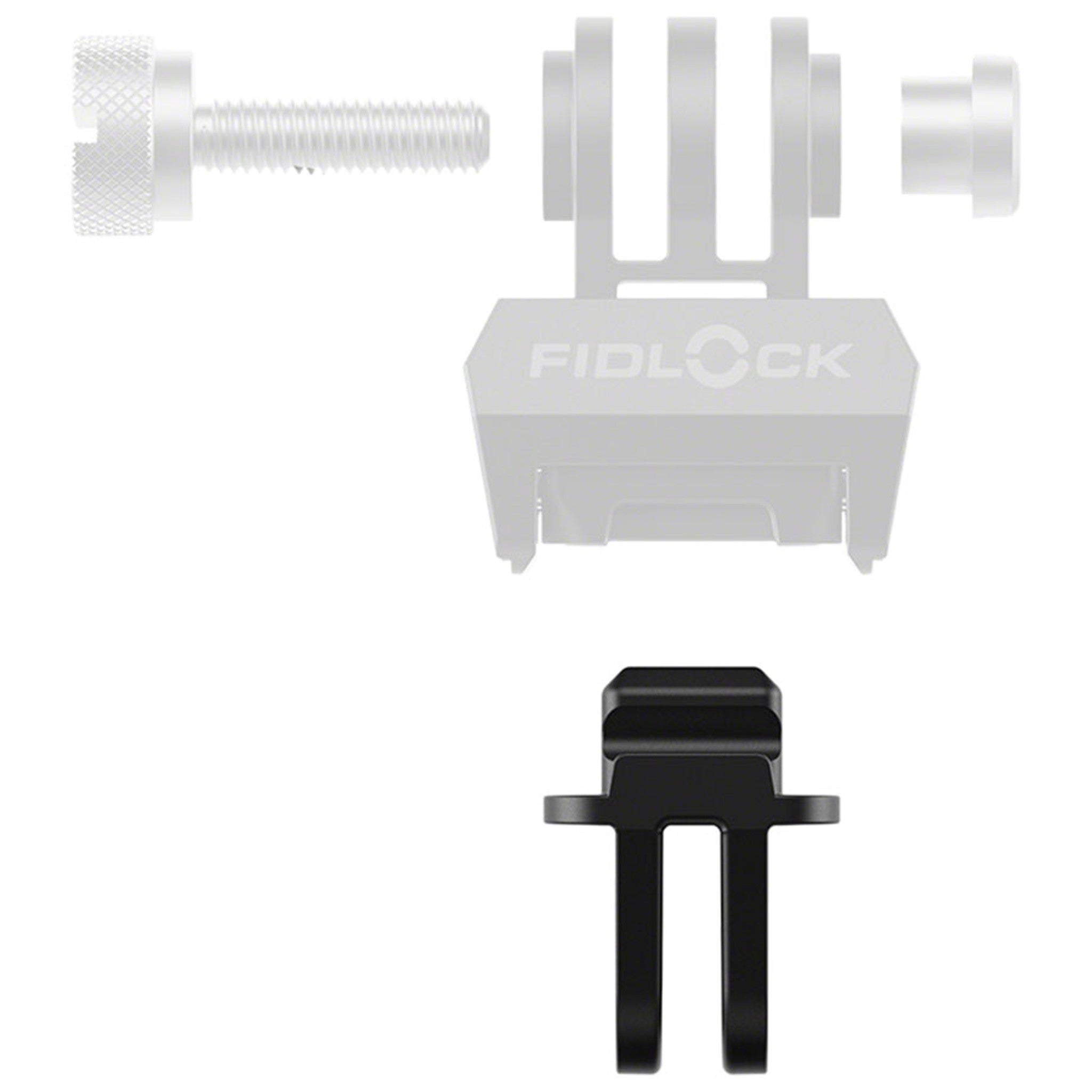 Pinclip Action Cam Mount Connector - Black