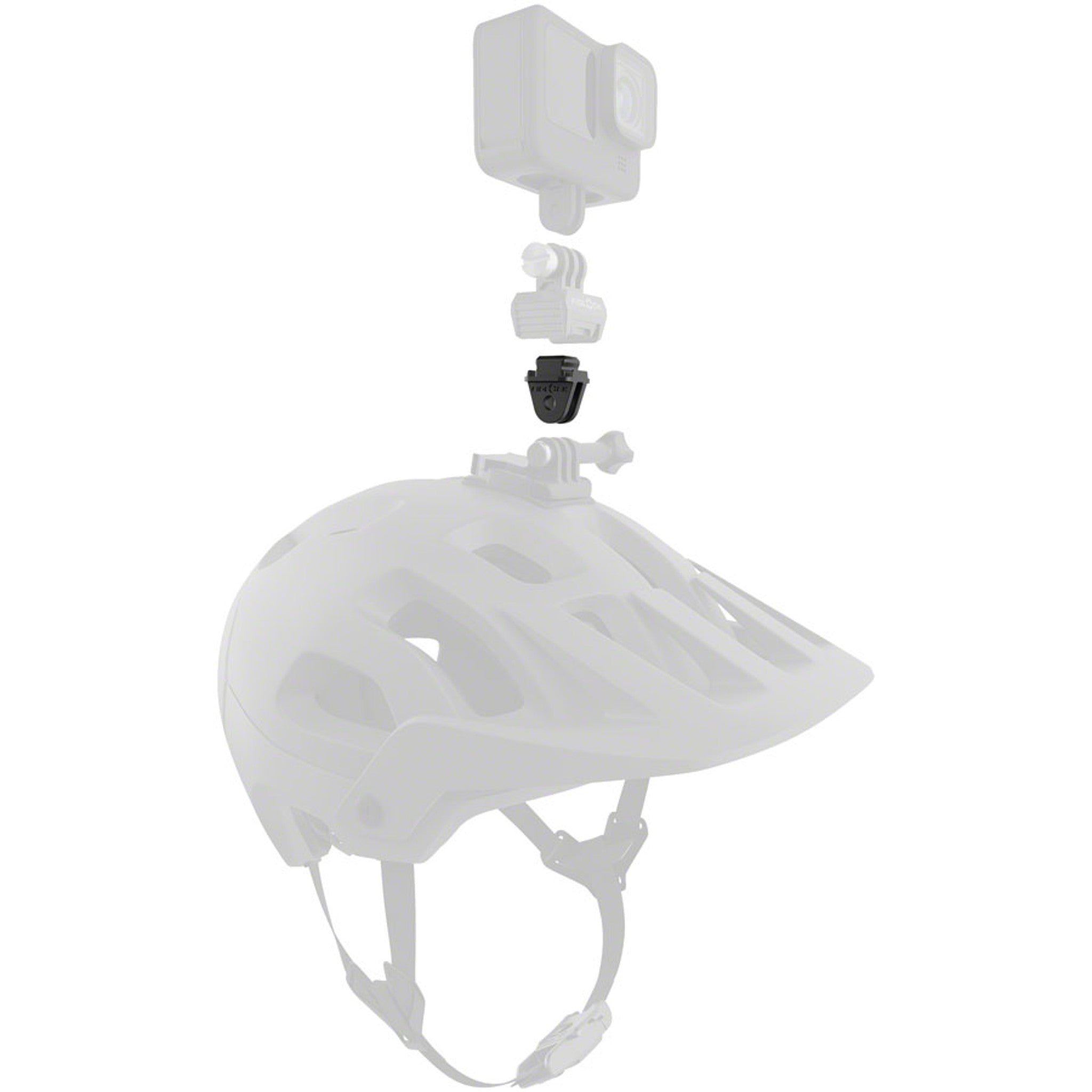 Pinclip Action Cam Mount Connector - Black