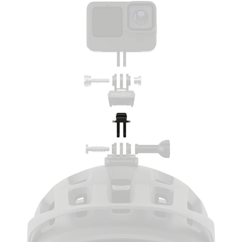 Pinclip Action Cam Mount Connector - Black