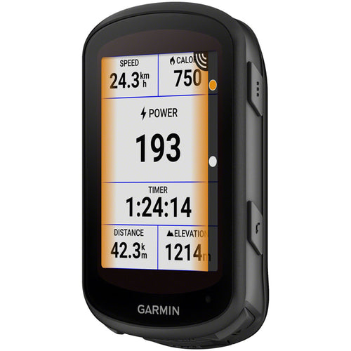 Edge 540 Solar Bike Computer - GPS, Wireless, Black