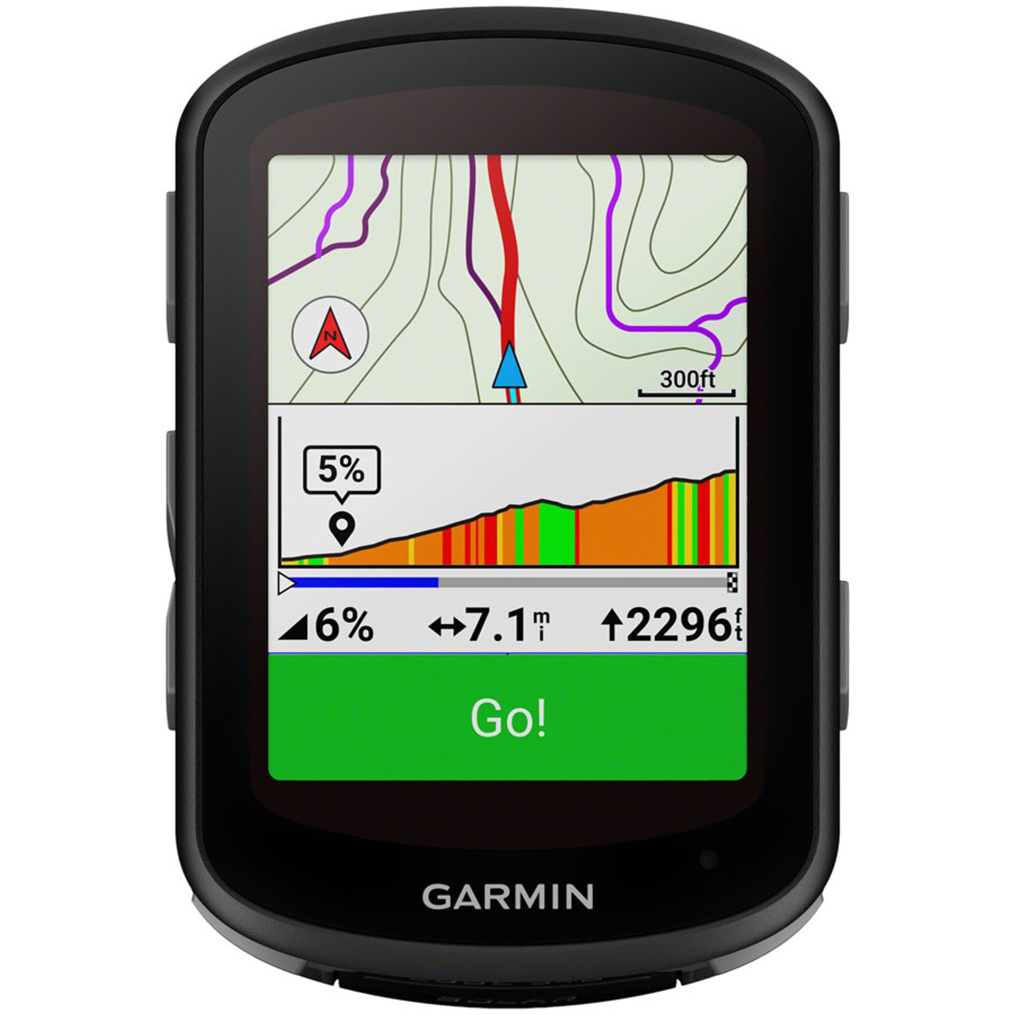 Edge 540 Solar Bike Computer - GPS, Wireless, Black