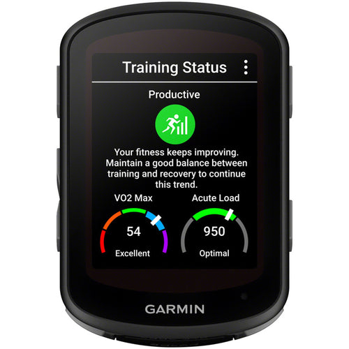 Edge 540 Solar Bike Computer - GPS, Wireless, Black