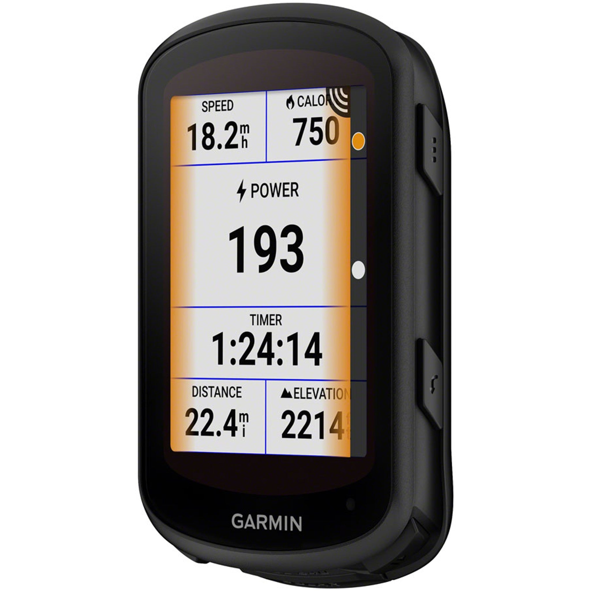 Garmin Edge 840 Solar Bike Computer - GPS, Wireless, Black