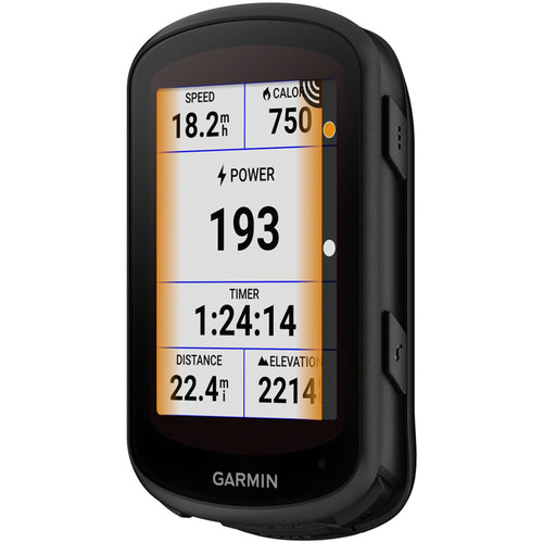 Garmin Edge 840 Solar Bike Computer - GPS, Wireless, Black