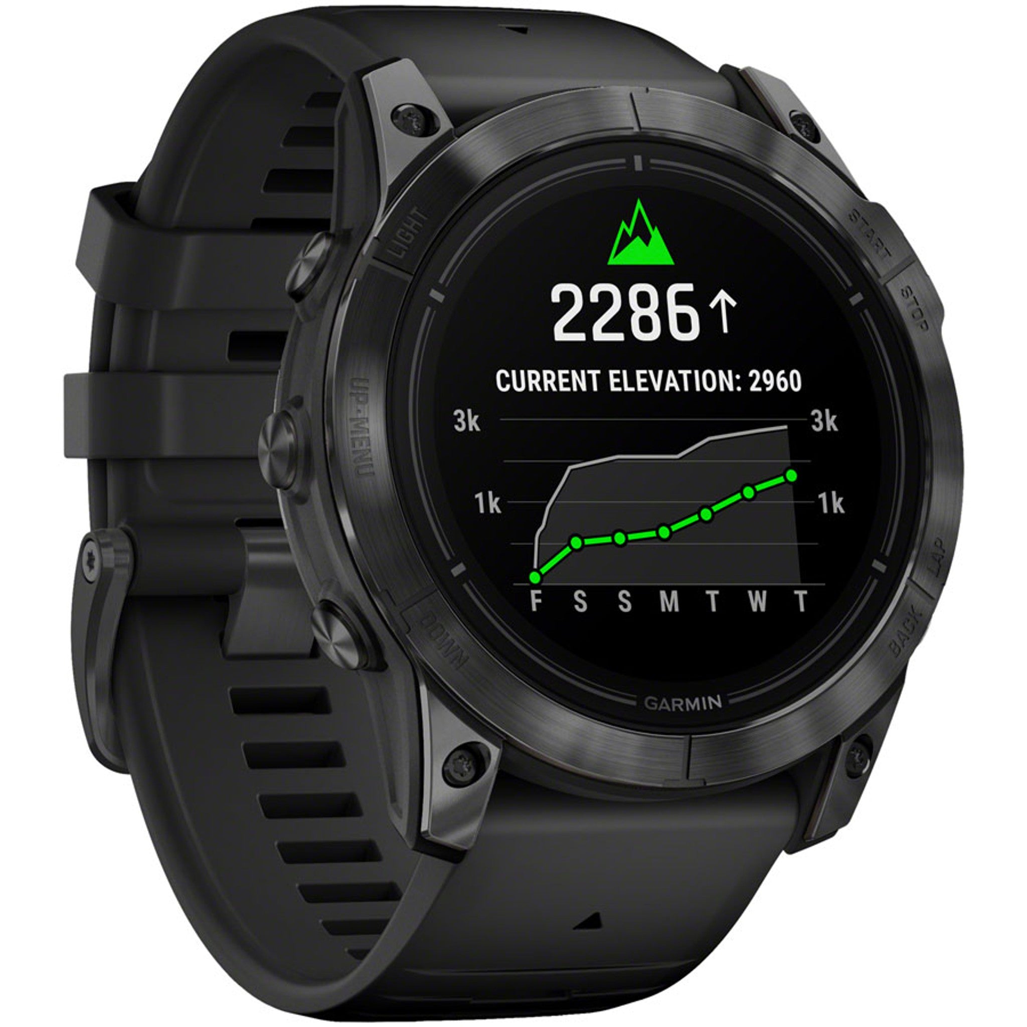 epix Pro Gen 2 Smartwatch - 51mm, Slate Gray Case, Black Band