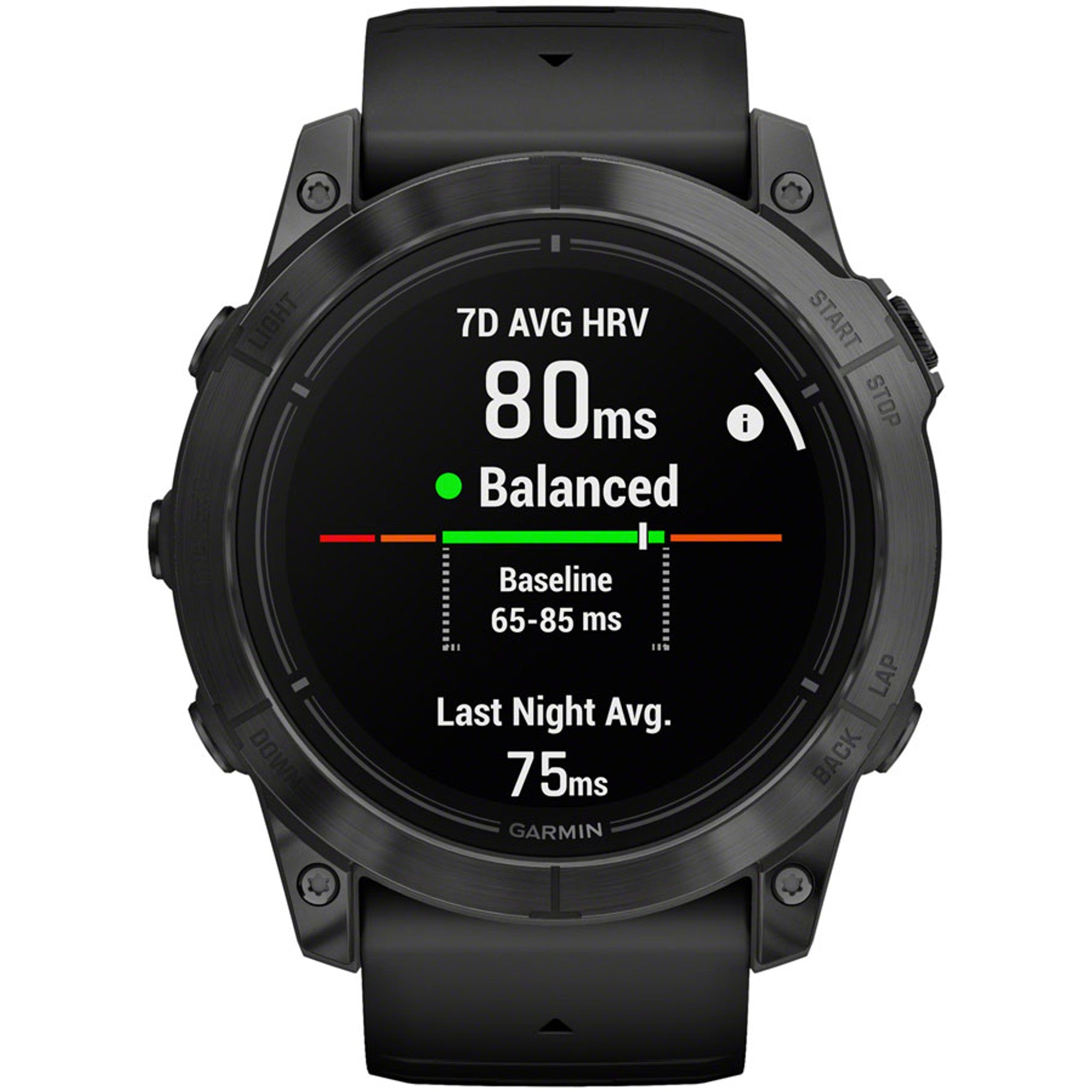 epix Pro Gen 2 Smartwatch - 51mm, Slate Gray Case, Black Band
