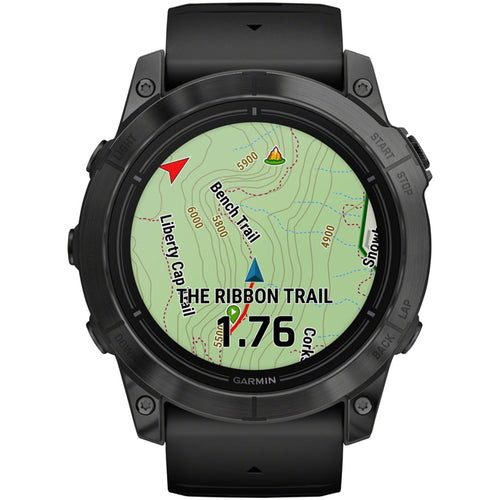 epix Pro Gen 2 Smartwatch - 51mm, Slate Gray Case, Black Band