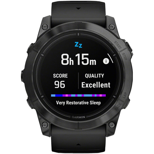 epix Pro Gen 2 Smartwatch - 51mm, Slate Gray Case, Black Band