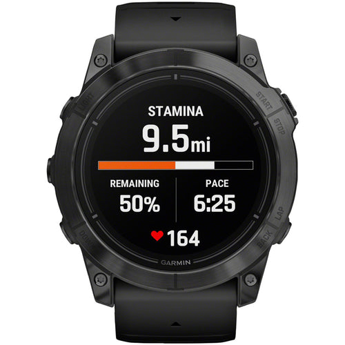 epix Pro Gen 2 Smartwatch - 51mm, Slate Gray Case, Black Band