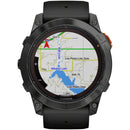 fenix 7X Pro Solar Smartwatch - 51mm, Slate Gray Case, Black Band