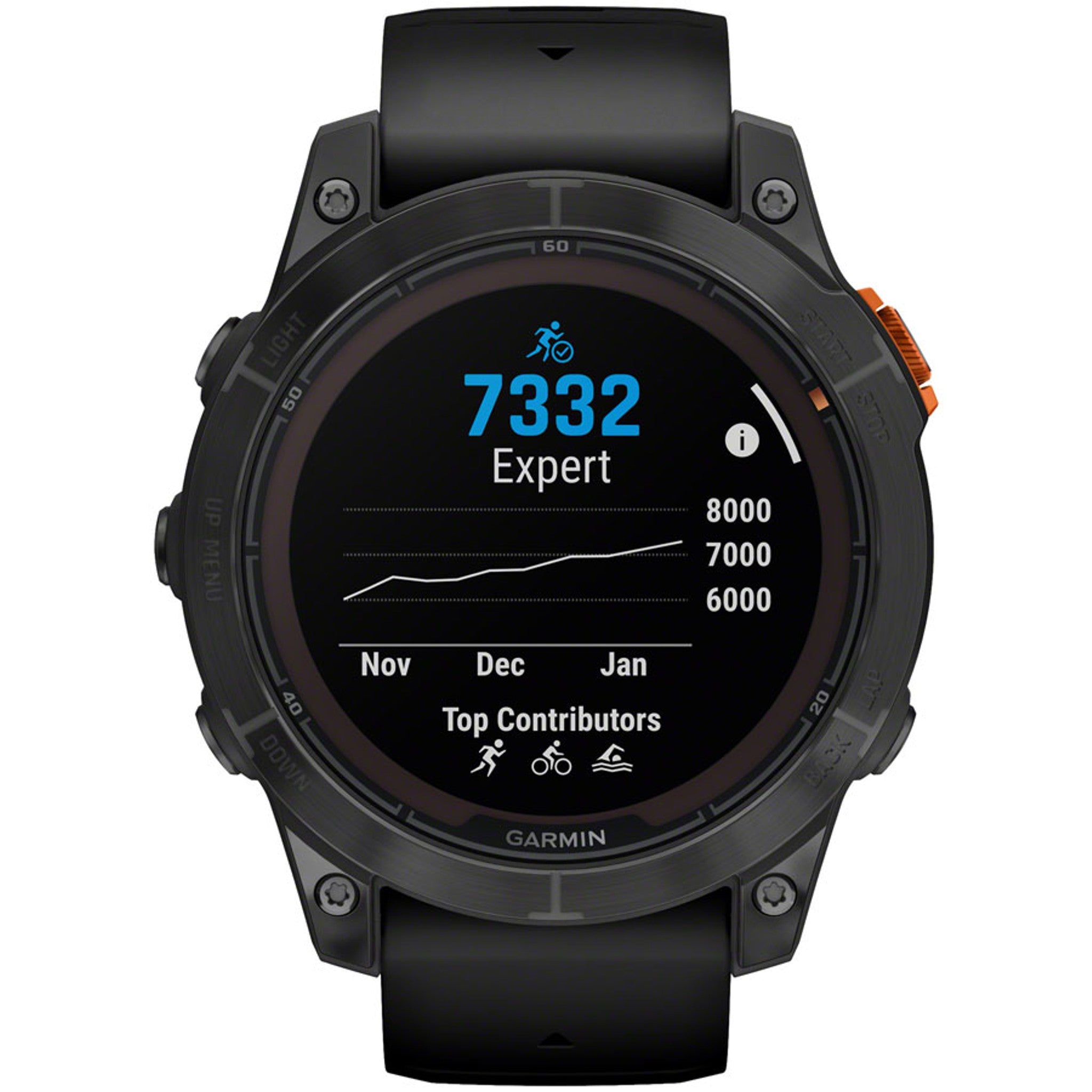 fenix 7 Pro Solar Smartwatch - 47mm, Slate Gray Case, Black Band