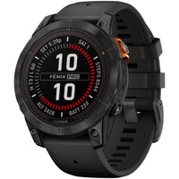fenix 7 Pro Solar Smartwatch - 47mm, Slate Gray Case, Black Band