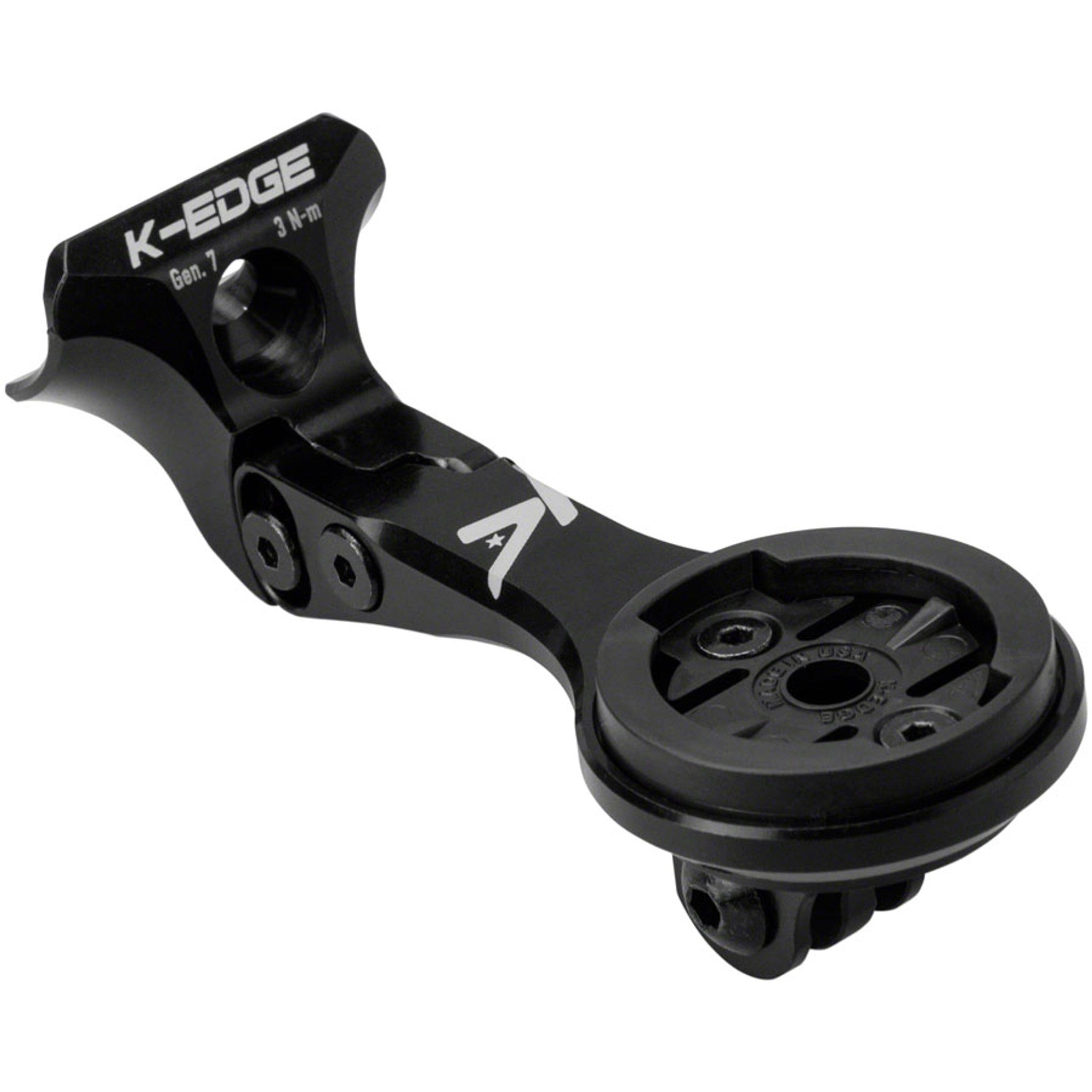 Garmin Gen 7 Madone/Emonda Combo Mount - Black Anodize