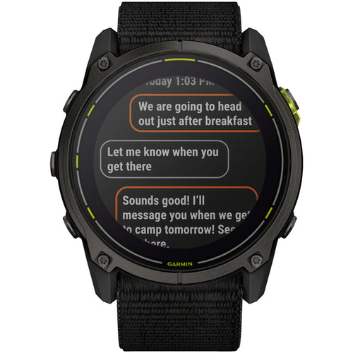 Garmin Enduro 3 Smartwatch - Black