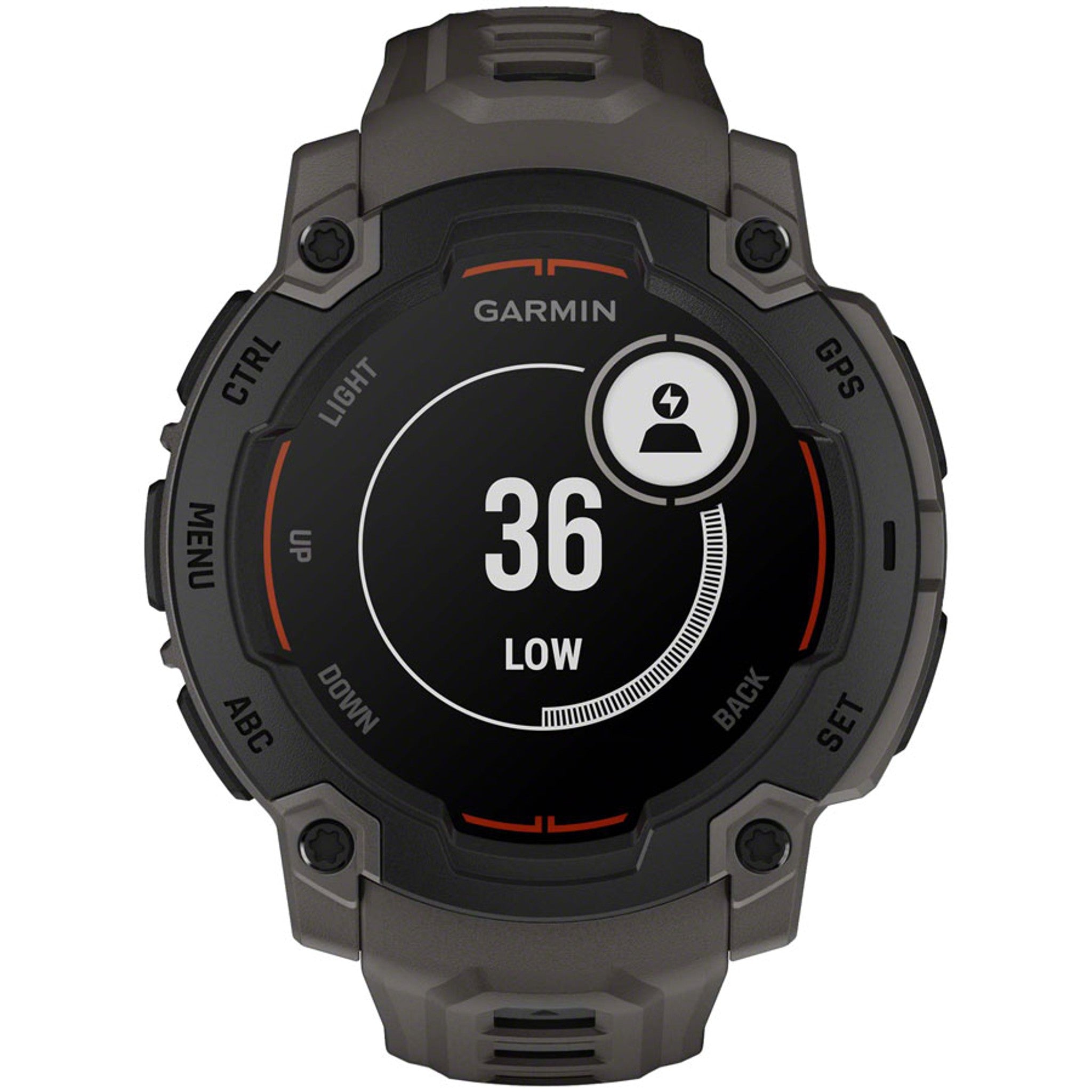 Garmin Instinct E GPS Smartwatch - 45mm Black/Charcoal