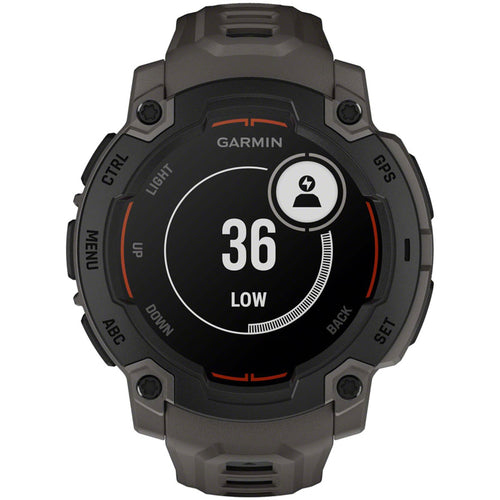 Garmin Instinct E GPS Smartwatch - 45mm Black/Charcoal