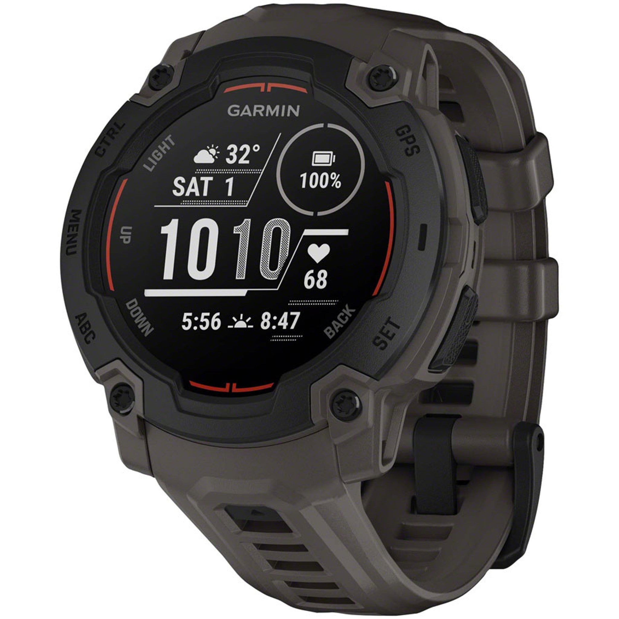 Garmin Instinct E GPS Smartwatch - 45mm Black/Charcoal