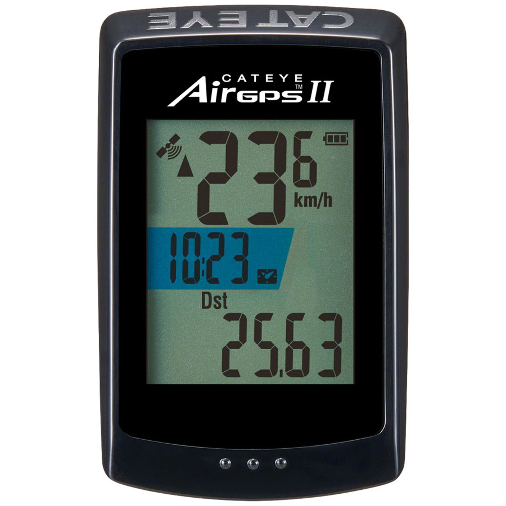 AIR GPS II Cycling Computer - Black