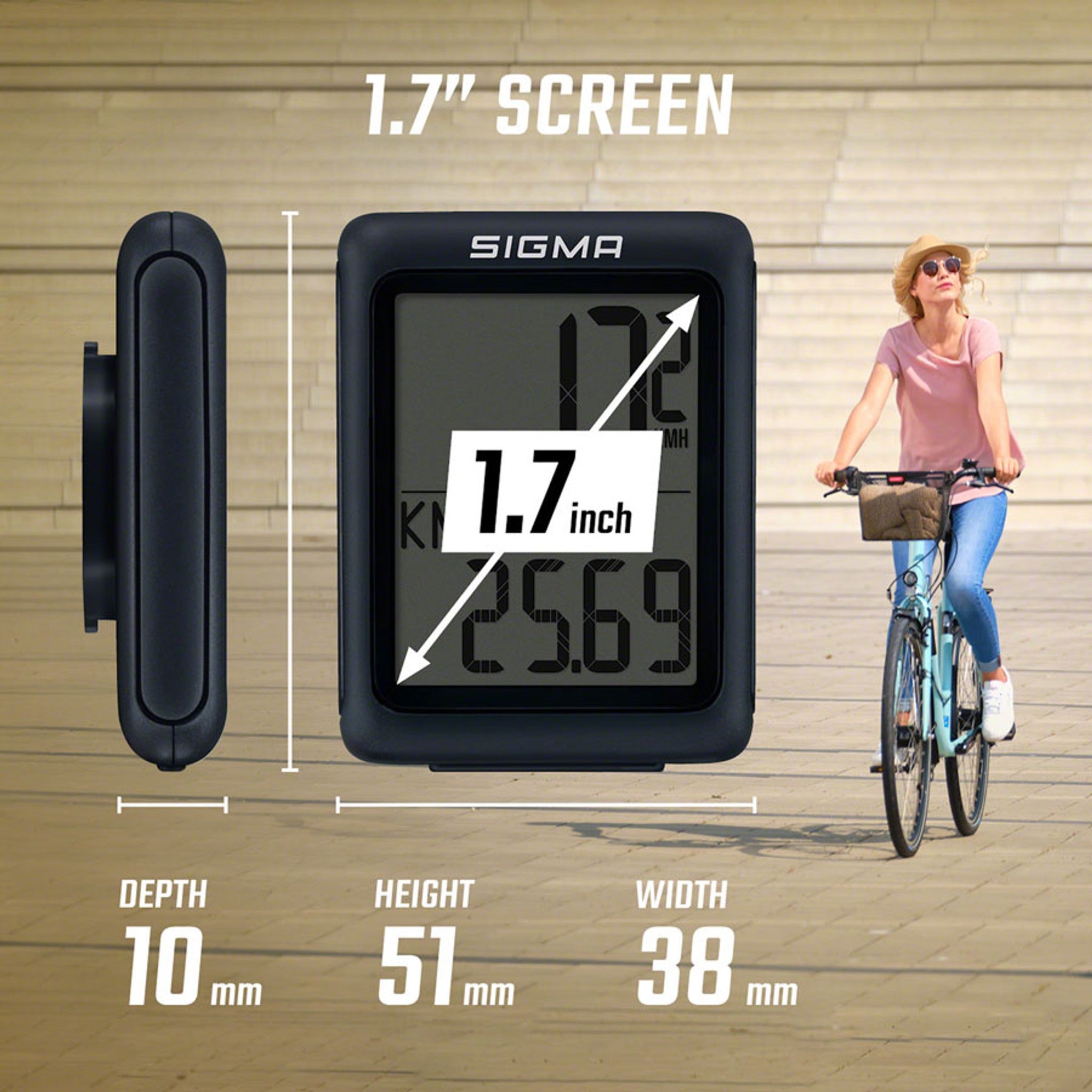 BC 5.0 WL ATS Bike Computer - Wireless, Black