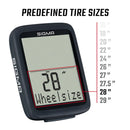 BC 8.0 WL ATS Bike Computer - Wireless, Black