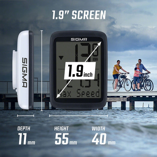 BC 10.0 WL ATS Bike Computer - Wireless, Black