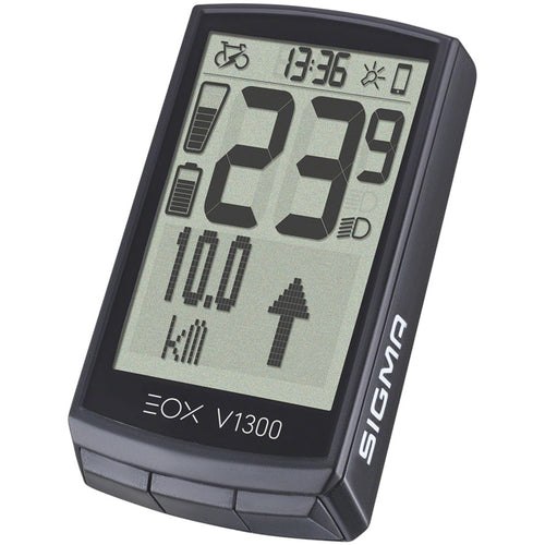 EOX View 1300 Bike Computer - Standard Display