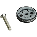 K-EDGE Wahoo Gravity Stem Cap Mount for Wahoo Bolt and Wahoo ELEMNT computers: Black