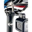 K-EDGE Go BIG Pro Saddle Rail Camera Mount for GoPro, Garmin, and Shimano, Black