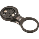 K-EDGE Fixed Stem Mount for Garmin Quarter Turn Type Computers, Black