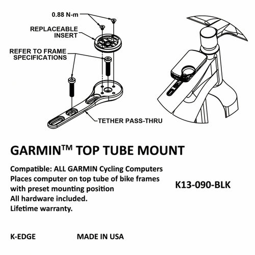 Top Tube Computer Mount