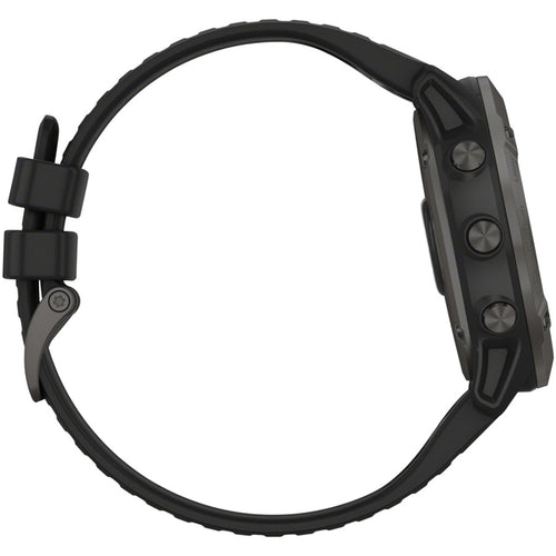 Fenix 6X Pro Solar GPS Watch - Carbon Gray/Black