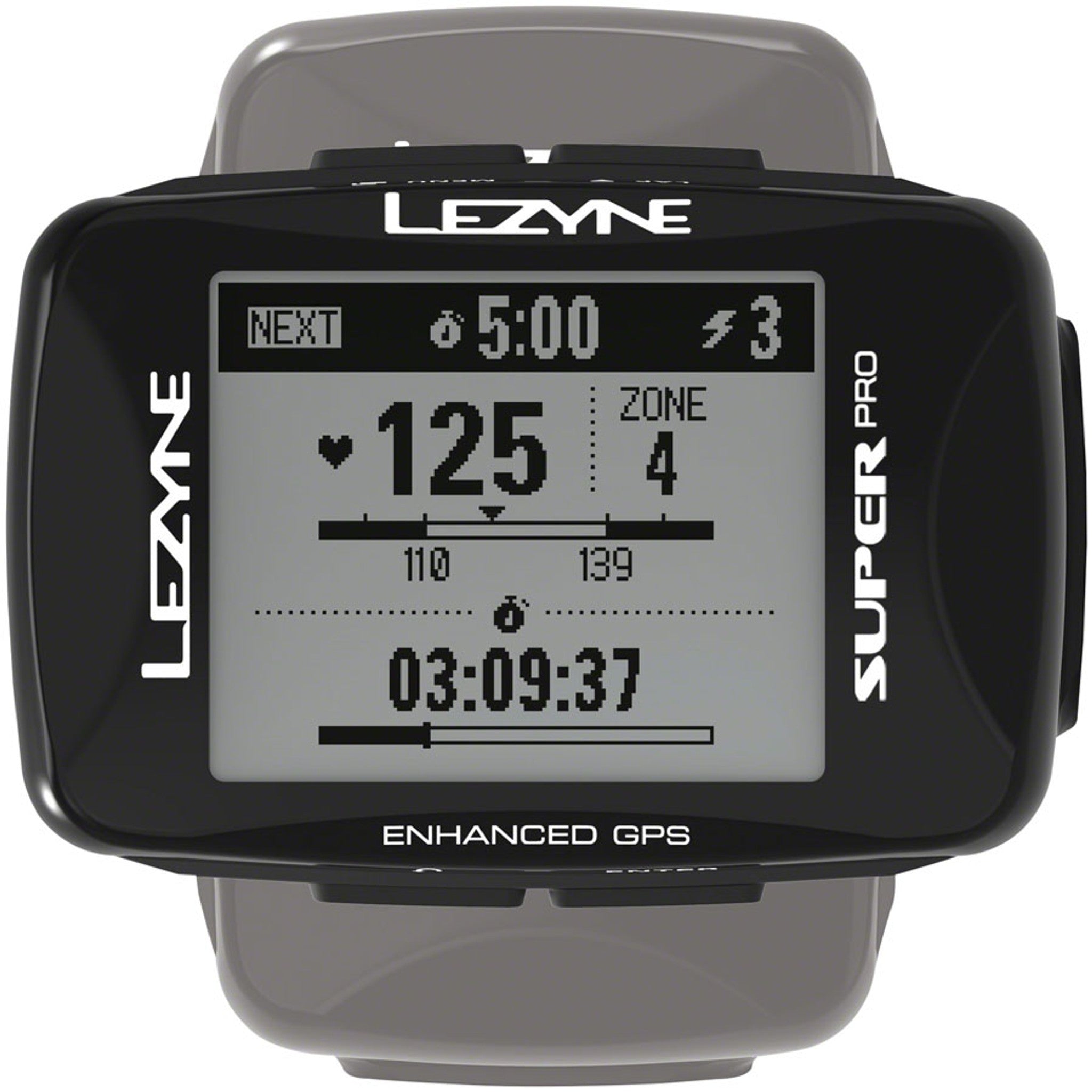 Super Pro GPS Loaded Bike Computer - GPS, Wireless, Heart Rate Monitor, Black