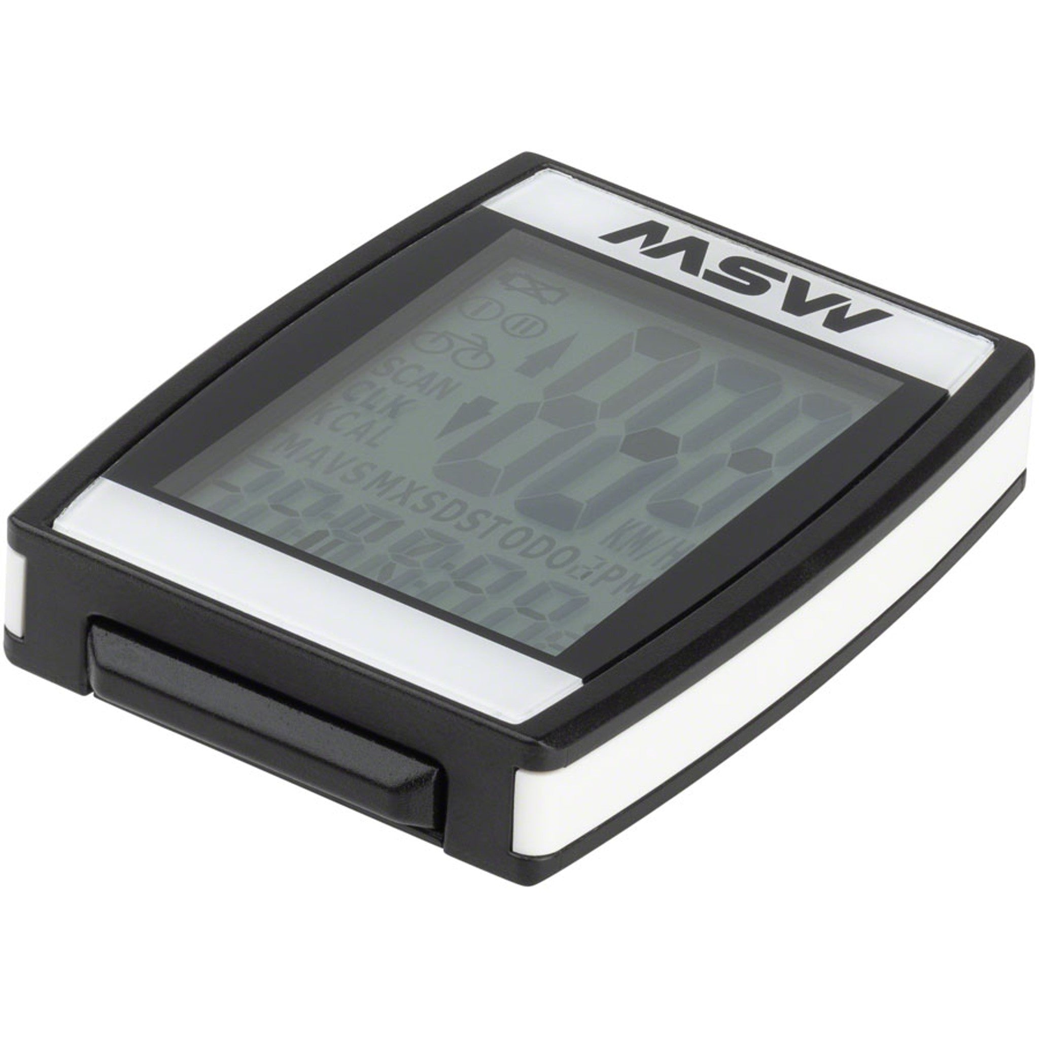 MSW Miniac Wireless Bike Computer - Wireless, Black